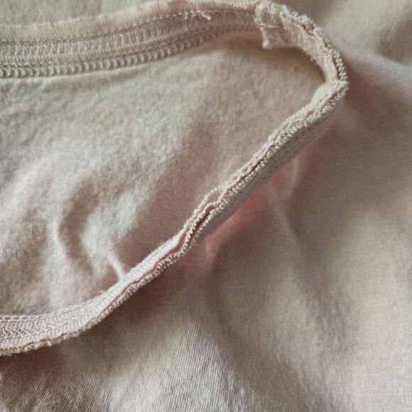 RALPH LAUREN Peach Cotton Short Sleeve Tee Shirt XL - Picture 4 of 4